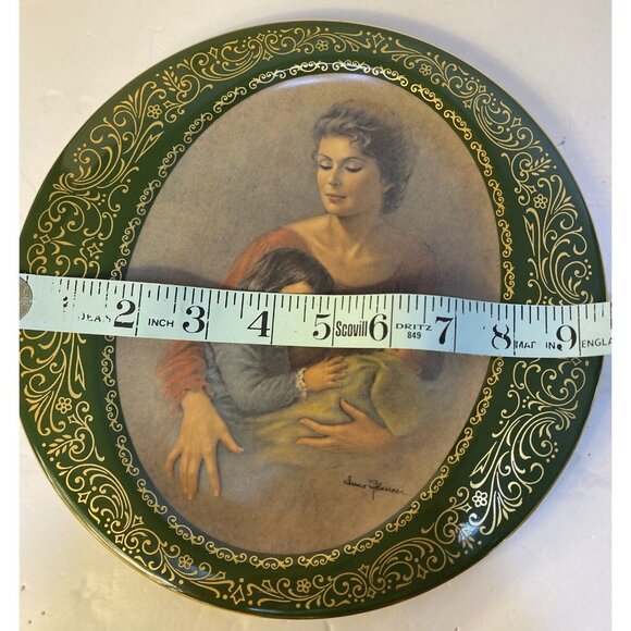 First Edition Collector Plate Precious Moment Irene Spencer Pickard China - Picture 5 of 11